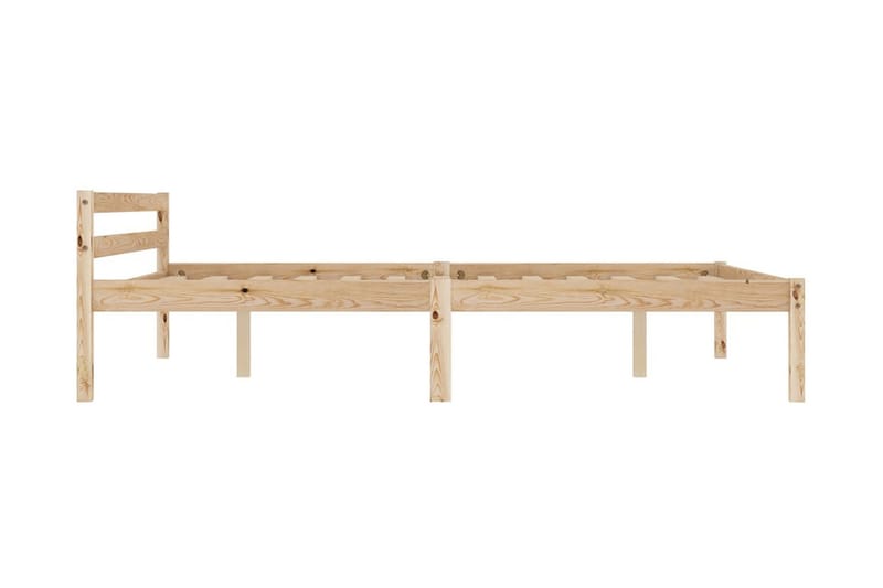 sengestel massivt fyrretræ 120 x 200 cm - Møbler - Senge - Sengeramme & sengestel