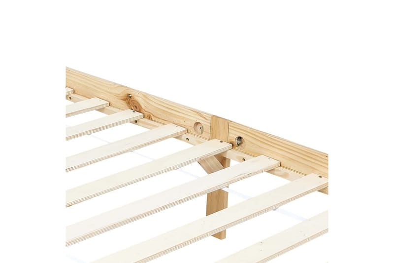 Sengestel Til Himmelseng 90x200 cm Massivt Fyrretræ - Møbler - Senge - Sengeramme & sengestel