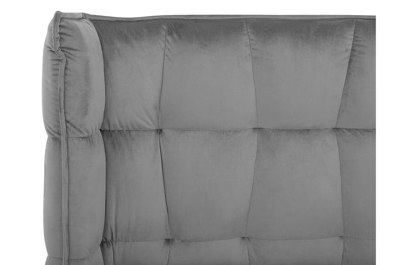 Senlis Dobbelt seng 180 | 200 cm - Grå - Sengeramme & sengestel