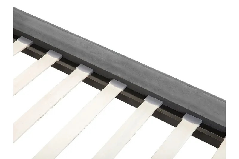 Senlis Dobbelt seng 180 | 200 cm - Grå - Møbler - Senge - Sengeramme & sengestel