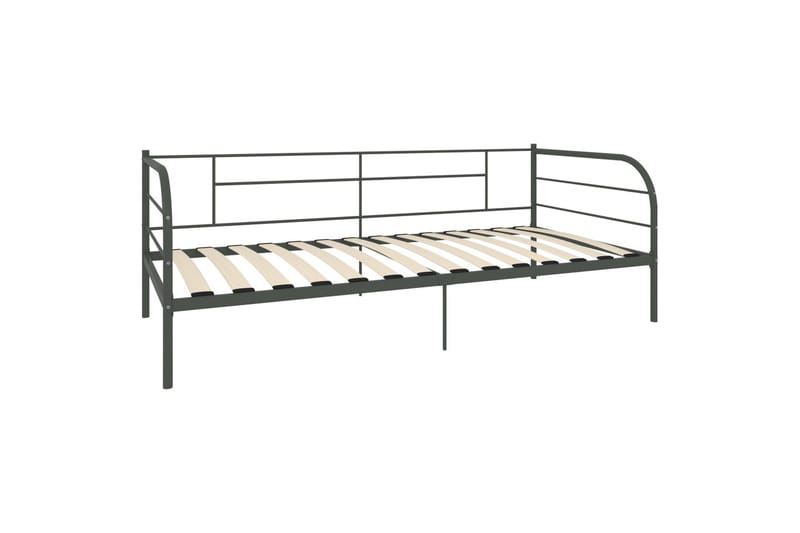 Stel Til Daybed 90X200 cm Metal Grå - Sengeramme & sengestel