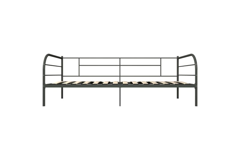 Stel Til Daybed 90X200 cm Metal Grå - Møbler - Senge - Sengeramme & sengestel