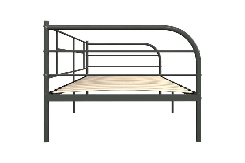 Stel Til Daybed 90X200 cm Metal Grå - Møbler - Senge - Sengeramme & sengestel