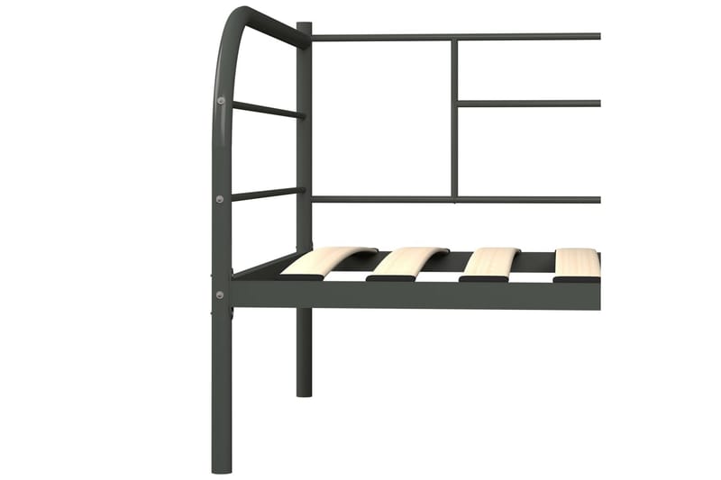 Stel Til Daybed 90X200 cm Metal Grå - Sengeramme & sengestel