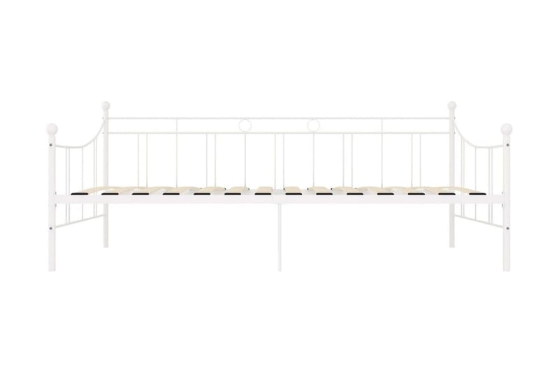 Stel Til Daybed 90X200 cm Metal Hvid - Møbler - Senge - Sengeramme & sengestel