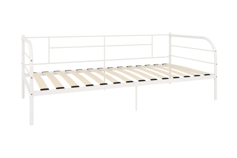 Stel Til Daybed 90X200 cm Metal Hvid - Møbler - Senge - Sengeramme & sengestel