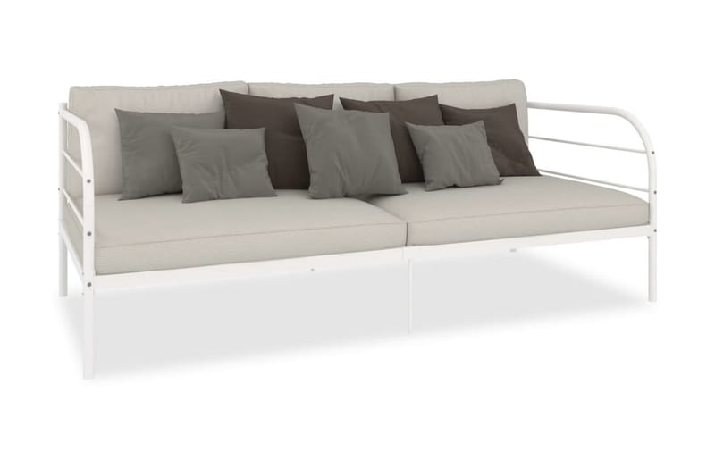 Stel Til Daybed 90X200 cm Metal Hvid - Møbler - Senge - Sengeramme & sengestel