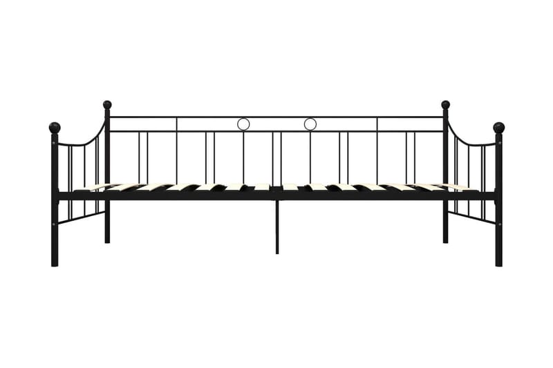 Stel Til Daybed 90X200 cm Metal Sort - Sengeramme & sengestel