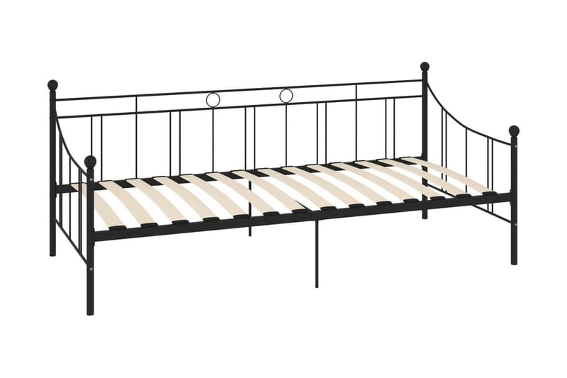 Stel Til Daybed 90X200 cm Metal Sort - Sengeramme & sengestel