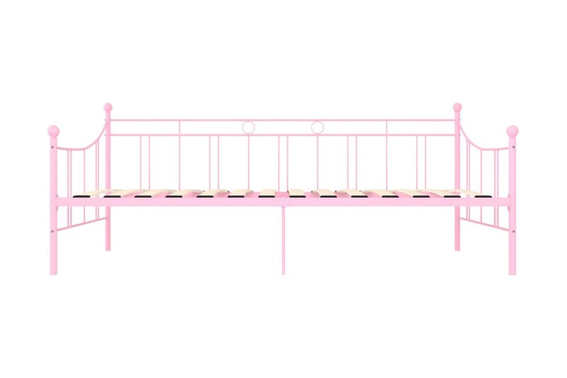 Stel Til Daybed 90X200 cm Metal Pink - Sengeramme & sengestel