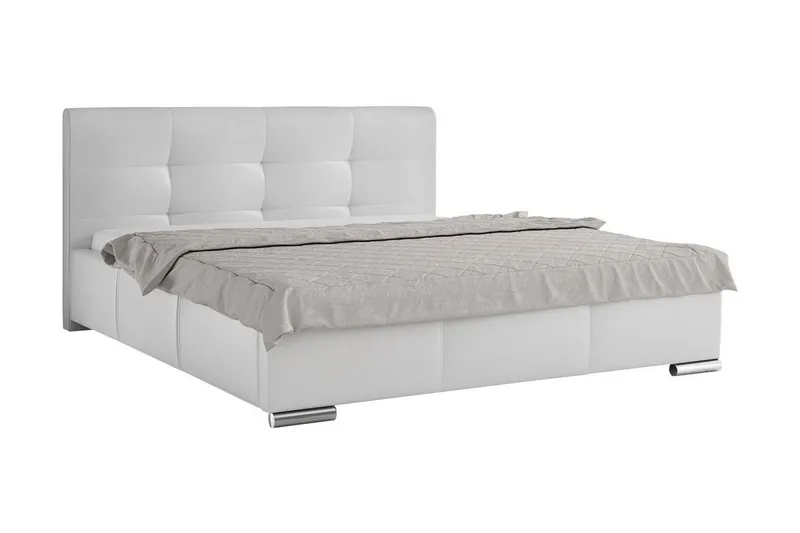 Strandrud Seng 140x200, Hvid