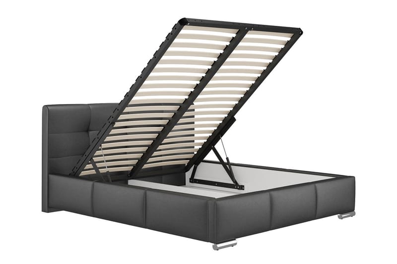 Strandrud Seng 180x200 - Hvid - Møbler - Senge - Sengeramme & sengestel