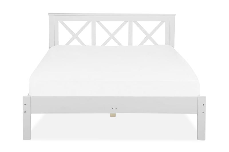 Tannay Dobbelt seng 160 | 200 cm - Hvid - Sengeramme & sengestel