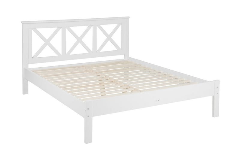 Tannay Dobbelt seng 160 | 200 cm - Hvid - Møbler - Senge - Sengeramme & sengestel