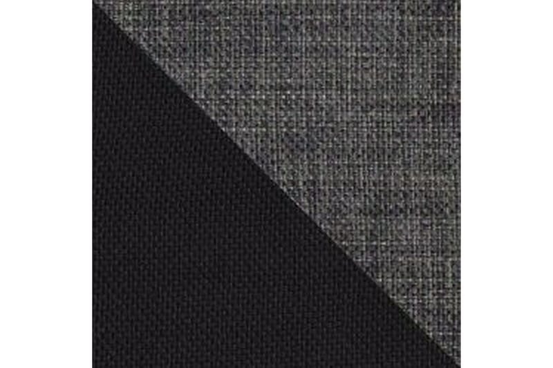 Unona Sengeramme 90x200 cm i Stof med Opbevaring + Madras - Grå|Sort - Møbler - Senge - Sengeramme & sengestel