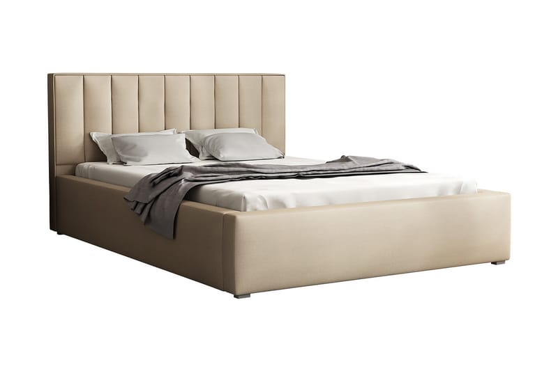 Valasco Sengeramme 120x200 cm - Beige - Møbler - Senge - Sengeramme & sengestel