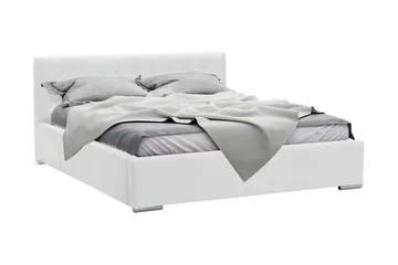 Vento Sengeramme med Opbevaring 160x200 - Hvid - Møbler - Senge - Sengeramme & sengestel