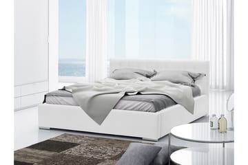 Vento Sengeramme med Opbevaring 180x200 - Hvid - Møbler - Senge - Sengeramme & sengestel