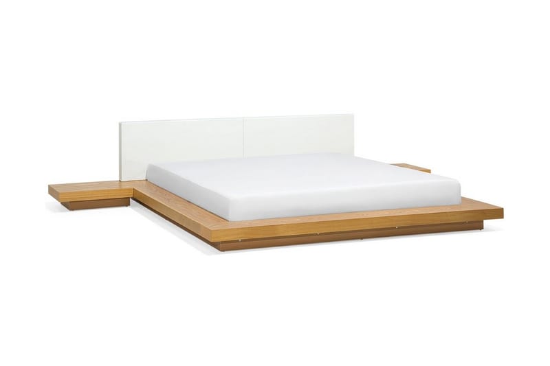 Zen Dobbeltseng 180 | 200 cm - Træ / natur - Møbler - Senge - Sengeramme & sengestel