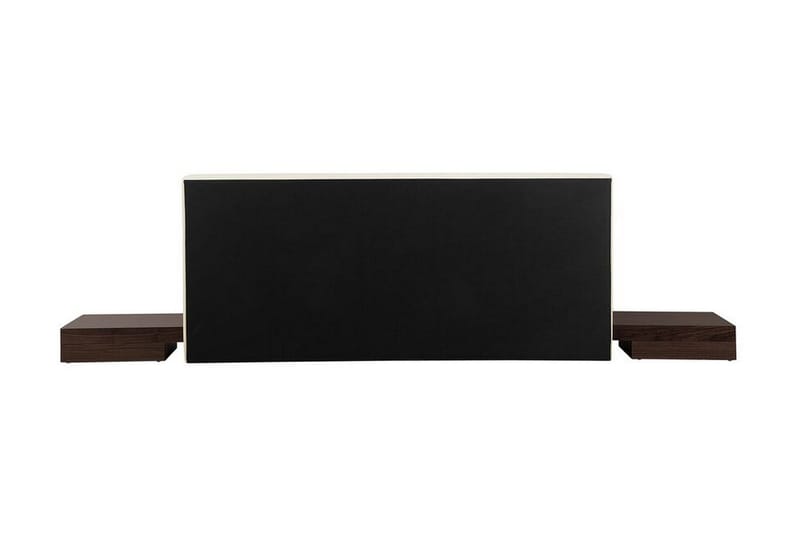 Zen Sengepakke – Dobbeltseng 180x200 cm i Træ og Læder med Sengegavl + Topmadras med Fasthedsgrad - Træ|Natur - Møbler - Senge - Sengeramme & sengestel