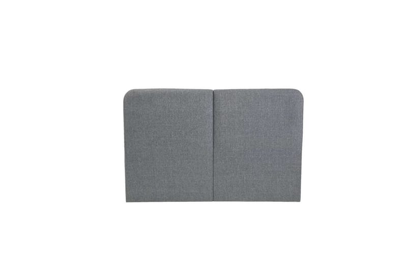 Sengerammesbase & Hovedgærde Harlee Grå - 180 x 38 x 210 cm - Møbler - Senge - Sengeramme & sengestel