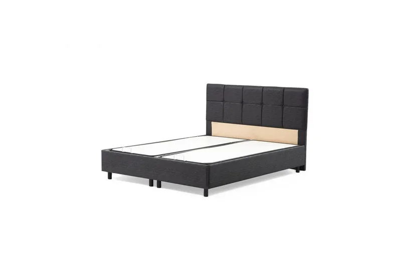 Sengerammesbase & Hovedgærde Sudalmuni Antracit, 140 x 110 x 200 cm