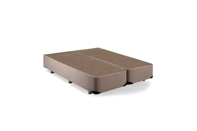 Sengerammesbase Dasina Dobbel Beige, 160 x 200 cm