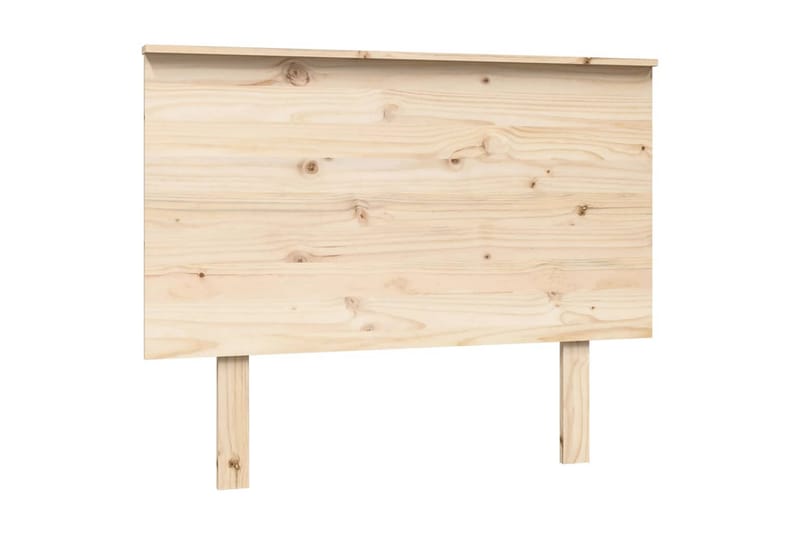 beBasic sengegærde 104x6x82,5 cm massivt fyrretræ - Brun - Møbler - Senge - Sengetilbehør & sengegavl - Sengegavle
