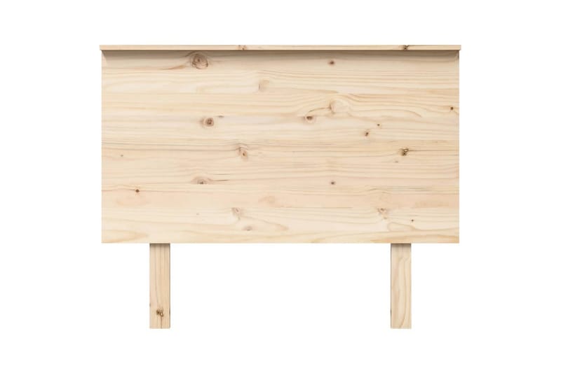 beBasic sengegærde 104x6x82,5 cm massivt fyrretræ - Brun - Møbler - Senge - Sengetilbehør & sengegavl - Sengegavle