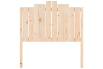 beBasic sengegærde 106x4x110 cm massivt fyrretræ - Brun - Møbler - Senge - Sengetilbehør & sengegavl - Sengegavle