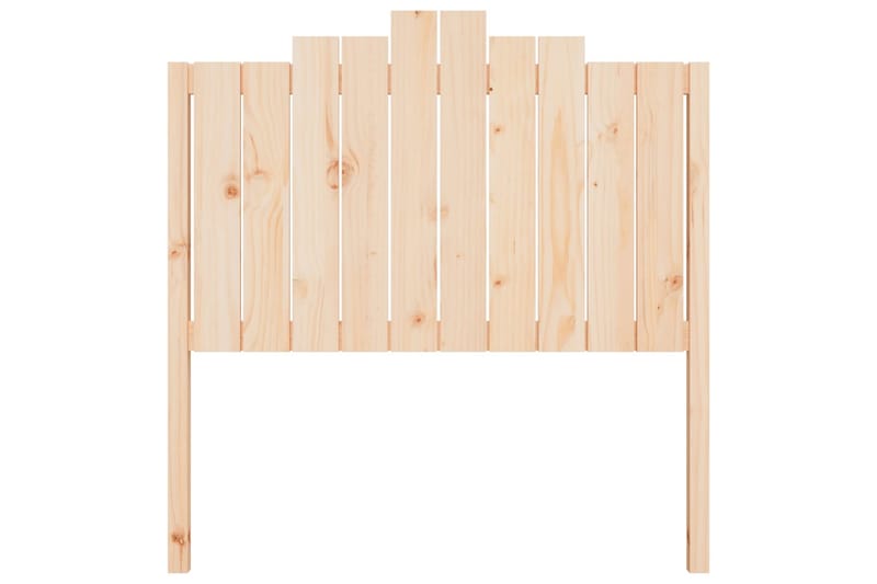 beBasic sengegærde 106x4x110 cm massivt fyrretræ - Brun - Møbler - Senge - Sengetilbehør & sengegavl - Sengegavle