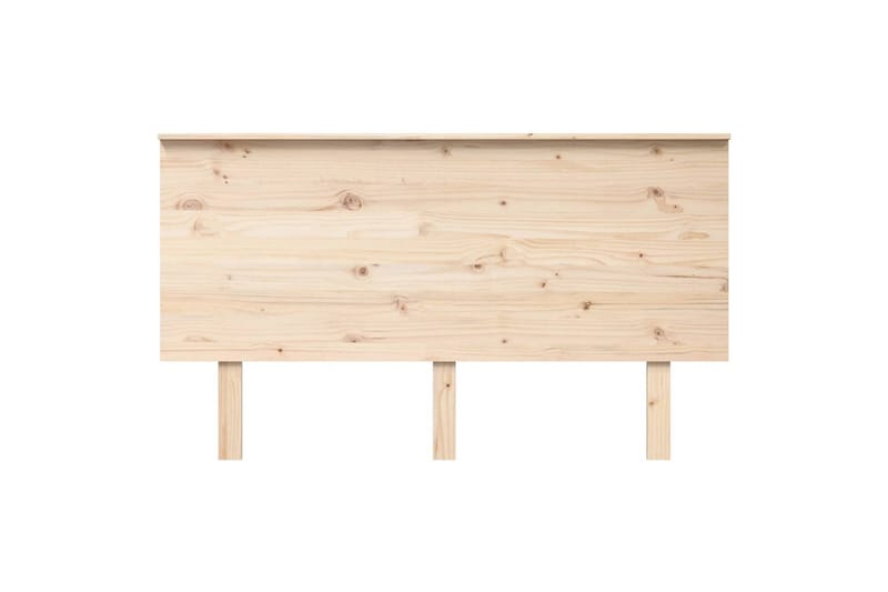 beBasic sengegærde 144x6x82,5 cm massivt fyrretræ - Brun - Møbler - Senge - Sengetilbehør & sengegavl - Sengegavle