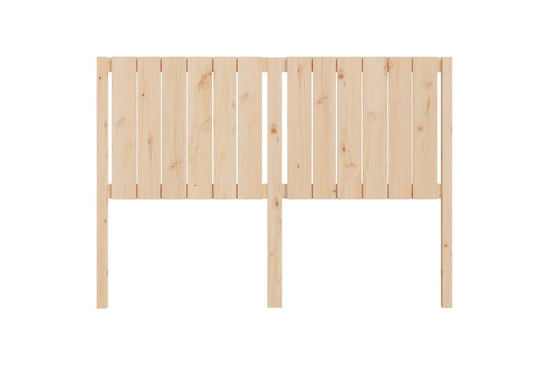 beBasic sengegærde 145,5x4x100 cm massivt fyrretræ - Brun - Møbler - Senge - Sengetilbehør & sengegavl - Sengegavle
