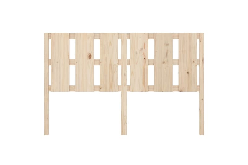 beBasic sengegærde 155,5x4x100 cm massivt fyrretræ - Brun - Møbler - Senge - Sengetilbehør & sengegavl - Sengegavle