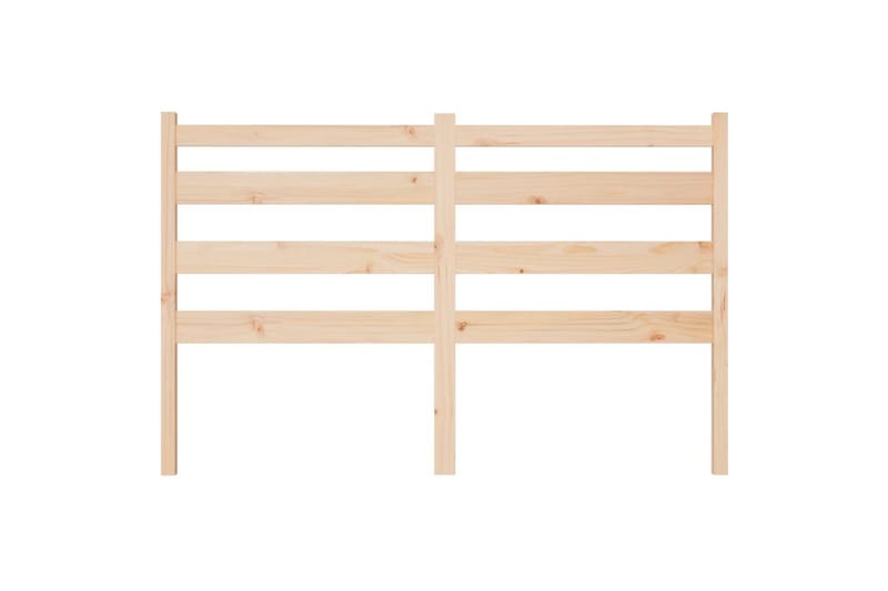 beBasic sengegærde 166x4x100 cm massivt fyrretræ - Brun - Møbler - Senge - Sengetilbehør & sengegavl - Sengegavle