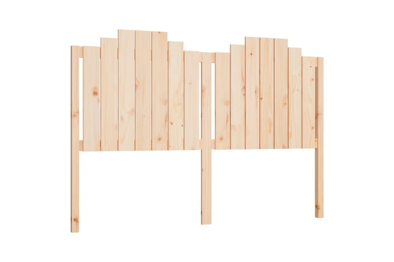 beBasic sengegærde 166x4x110 cm massivt fyrretræ - Brun - Møbler - Senge - Sengetilbehør & sengegavl - Sengegavle