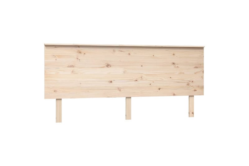 beBasic sengegærde 184x6x82,5 cm massivt fyrretræ - Brun - Møbler - Senge - Sengetilbehør & sengegavl - Sengegavle