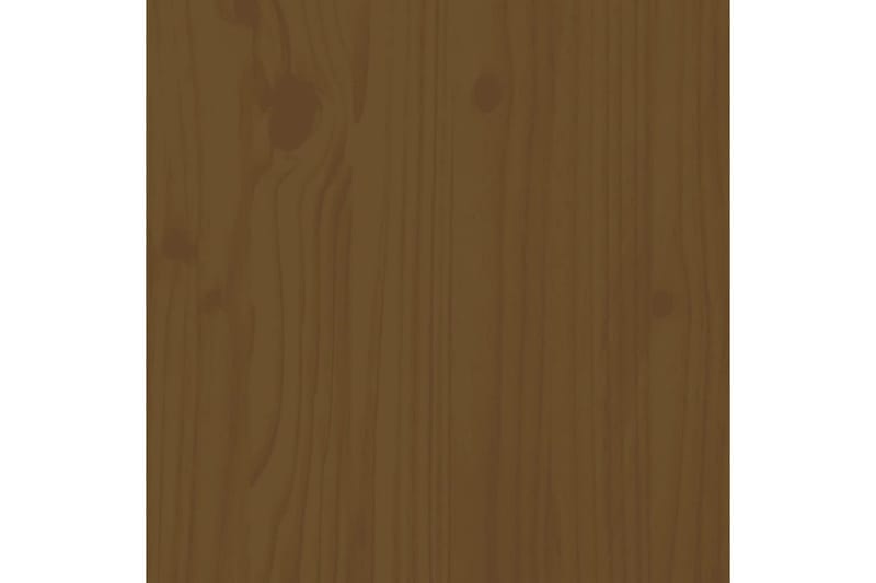 beBasic sengegærde 75x3x80 cm massivt fyrretræ gyldenbrun - Brun - Møbler - Senge - Sengetilbehør & sengegavl - Sengegavle