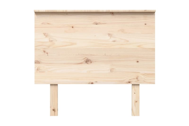beBasic sengegærde 94x6x82,5 cm massivt fyrretræ - Brun - Møbler - Senge - Sengetilbehør & sengegavl - Sengegavle
