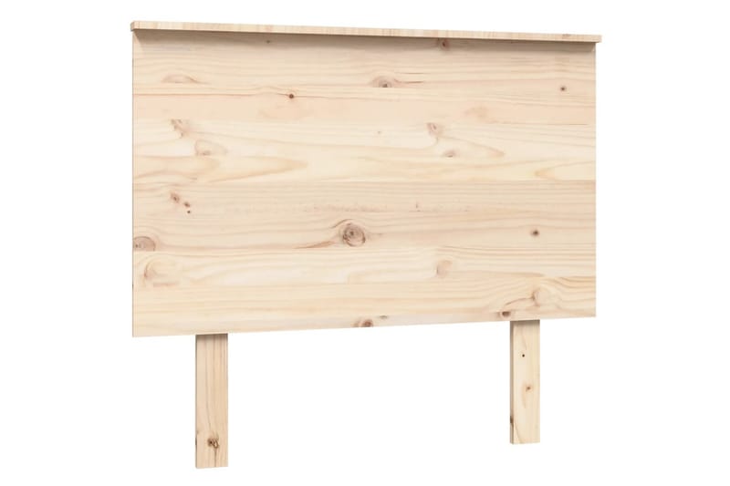 beBasic sengegærde 94x6x82,5 cm massivt fyrretræ - Brun - Møbler - Senge - Sengetilbehør & sengegavl - Sengegavle