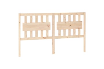beBasic sengegavl 155,5x4x100 cm massivt fyrretræ - Brun - Møbler - Senge - Sengetilbehør & sengegavl - Sengegavle