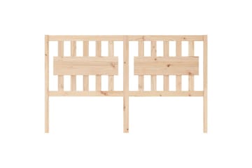 beBasic sengegavl 155,5x4x100 cm massivt fyrretræ - Brun - Møbler - Senge - Sengetilbehør & sengegavl - Sengegavle