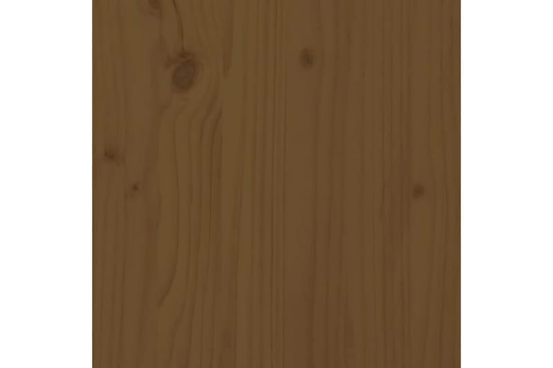 beBasic sengegavl 156x4x100 cm massivt fyrretræ gyldenbrun - Brun - Møbler - Senge - Sengetilbehør & sengegavl - Sengegavle