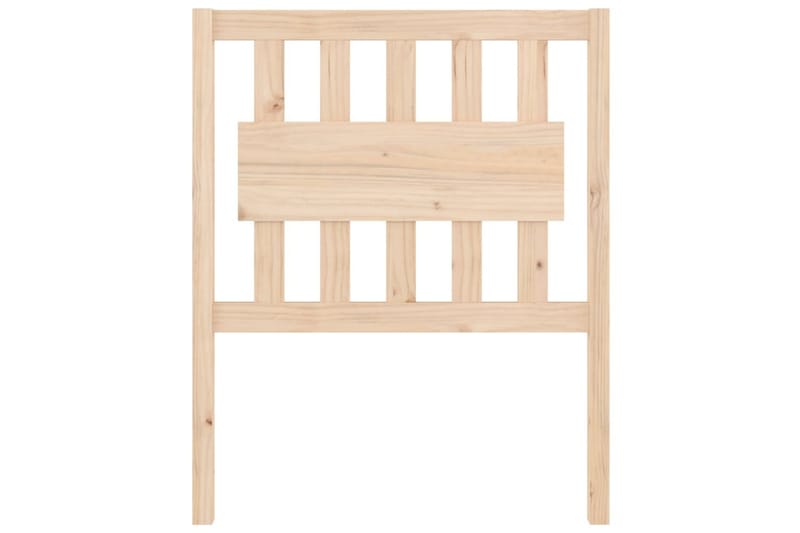 beBasic sengegavl 80,5x4x100 cm massivt fyrretræ - Brun - Møbler - Senge - Sengetilbehør & sengegavl - Sengegavle