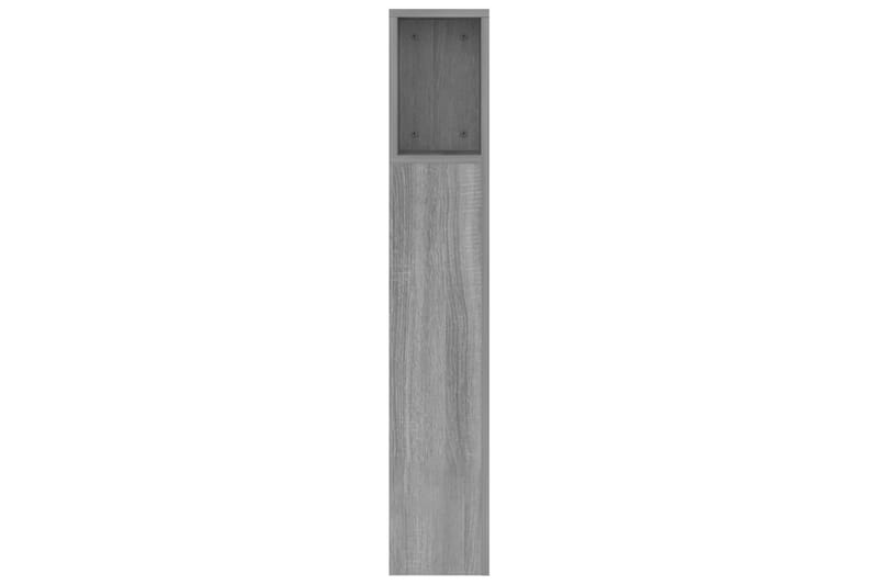 beBasic sengegavl med opbevaring 160x18,5x104,5 cm grå sonoma-eg - GrÃ¥ - Møbler - Senge - Sengetilbehør & sengegavl - Sengegavle