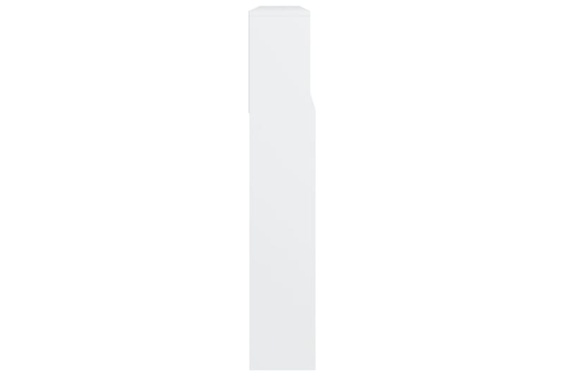 beBasic sengegavl med opbevaring 220x19x103,5 cm hvid - Hvid - Sengegavle