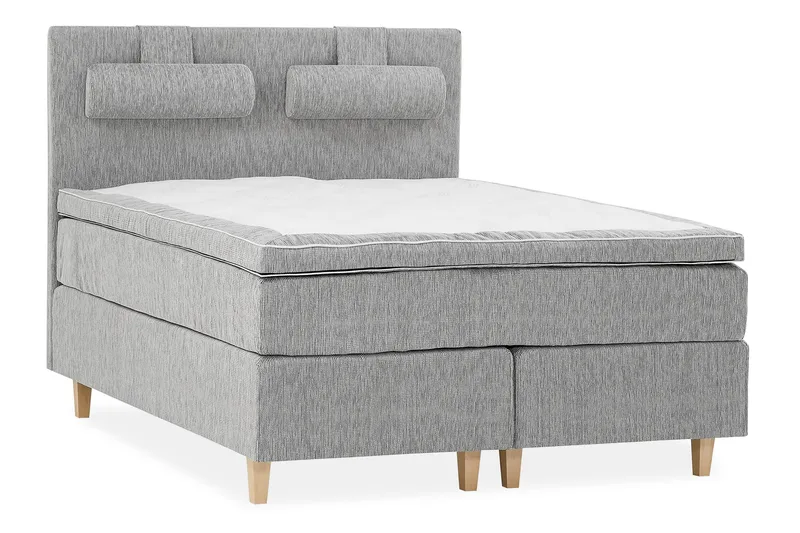 Charleston Stor Nakkepude Lysegrå - Møbler - Senge - Sengetilbehør & sengegavl