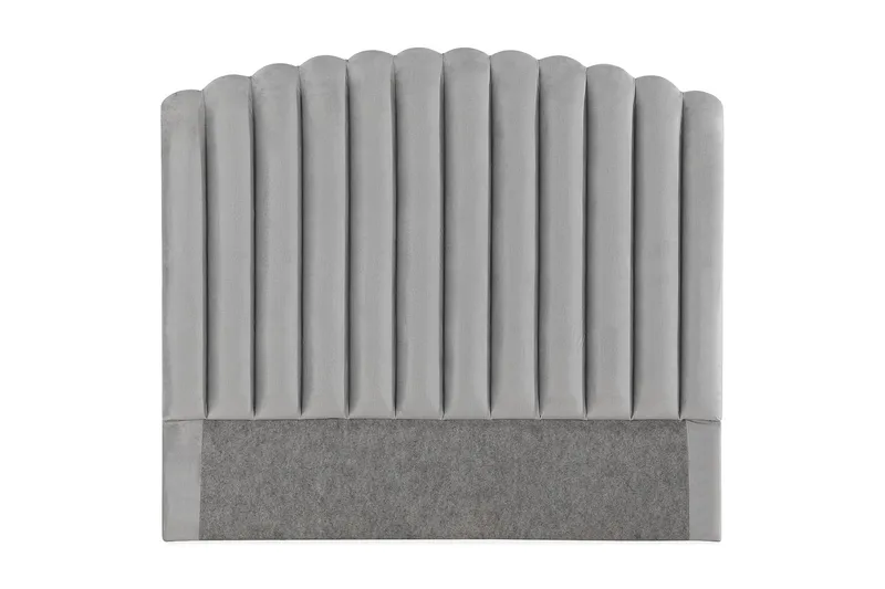 Davia Senggavel 120 cm, Lysegrå/Velour