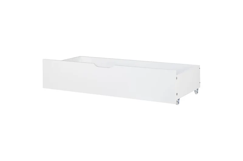 Förvaringslådor för säng Beliani Olendon set om 2 Ljus trä White - Møbler - Senge - Sengetilbehør & sengegavl - Lamelbunde