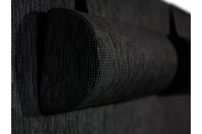 Frazer Stor Nakkepude Sort - Møbler - Senge - Sengetilbehør & sengegavl